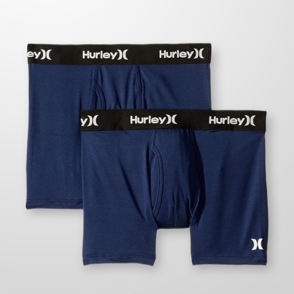 CHAMPION Script Ft Short Boys Active Shorts and hurley Boys' Classic-Boxer Brief - Picture 3 of 12